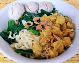 Foto langkah ke 4 dari resep Mie ayam bakso.