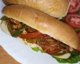A picture of step 10 of Fajita sandwich.