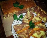 Foto langkah ke 6 dari resep Choco marble cotton lemon cheese cake.