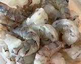 รูปขั้นตอนการทำที่ 1 ของ หน่อไม้ฝรั่งผัดกุ้ง