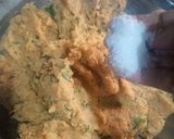 A picture of step 3 of Tandoori Chicken cutlets.