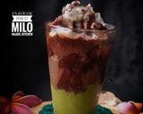 Foto langkah ke 4 dari resep Es Kocok Pokat Milo.