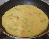 A picture of step 3 of Jawariche dhirde.