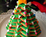 Foto del paso 14 de la receta: Árbol de Navidad de galletas para hacer con los peques
