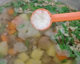 A picture of step 6 of 197. Simple Beef Vegetable Soup.