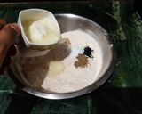 A picture of step 2 of Amritsari aloo kulcha.