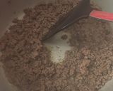 A picture of step 1 of Chili Mac and cheese.