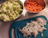 Sárgarépás tökpörkölt #gluténmentes recept fázis 1 fotója