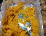 Foto langkah ke 1 dari resep Bubur Labu Korea.