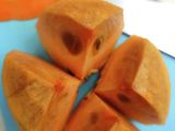 Persimmon with tofu dressing(Shira-ae)