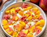 Foto del paso 4 de la receta: Ensalada de nectarina, melón y jamón