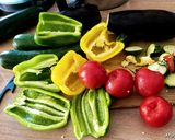 Une image de l'étape 1 de Ratatouille au Cook Expert.