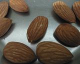 A picture of step 1 of Orange Almond kheer/Assamese Komolar Kheer Recipe.