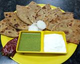 A picture of step 15 of Gobi paratha.