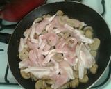 Foto del paso 3 de la receta: Tallarines con pollo y champiñones