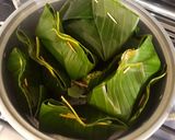 Foto langkah ke 5 dari resep Botok Tempe,Teri Pake Daun Kemangi.