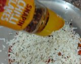 A picture of step 6 of Vegetables cheese pizza.