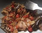 A picture of step 2 of Iron rich Chana Masala.