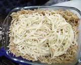A picture of step 4 of Singaporean rice.