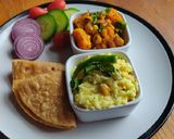 A picture of step 6 of Curd Rice (Dahi Bhat).