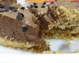 Fluffy Dark Chocolate No Bake Mousse Cake recipe step 5 photo