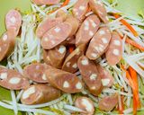 臘腸清炒豆芽菜的食譜步驟2照片