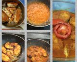 A picture of step 4 of Raho fish curry with tomato gravy.
