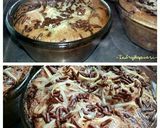 Foto langkah ke 4 dari resep Nutella Bread Pudding.