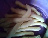 A picture of step 2 of Crunchy Cassava stick😋.