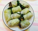 Hình bước làm 6 của món Cơm rau mặt cười