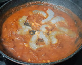Foto del paso 7 de la receta: Espaguetis de calabacín con langostinos y bacon