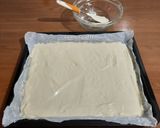 A picture of step 3 of Mini Zuccotto with Coffee Frosting and Meringue.