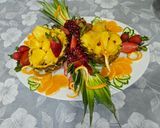 عکس مرحله 5 از دستور میوه آرایی آناناس 🍍