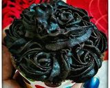 A picture of step 18 of Double Chocolate Ganache Cup Cakes.