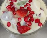 A picture of step 5 of Fresh cream custard fruit salad.
