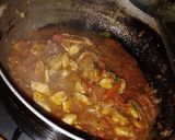 A picture of step 13 of Tikka chicken macroni.
