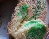 Foto langkah ke 8 dari resep Bolu marmer keju pandan.