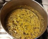 A picture of step 5 of Black is delicious, Black rice pudding in Iyangar style.