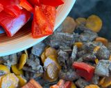 Foto del paso 6 de la receta: Carne salteada con vegetales al estilo asiático 🥩