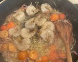 Foto del paso 4 de la receta: Camarones al Ajillo y vegetales