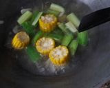Foto langkah ke 5 dari resep Sayur bayam timun jagung.