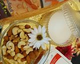 A picture of step 1 of Dry fruits kunafeh.