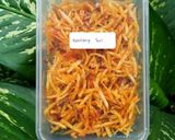 Foto langkah ke 5 dari resep Kentang Teri Pedas Manis (Kentang Mustofa).