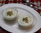 A picture of step 7 of Home made Elaichi Shrikhand.