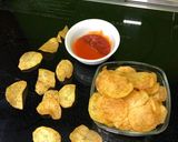 Hình bước làm 4 của món Snack khoai tây lắc phô mai 🥔🍟