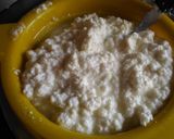 A picture of step 1 of Komola rasogolla.