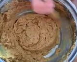 Hình bước làm 2 của món Vào bếp cùng con: Bánh quy bơ chocolate chips dẻo mềm, ít ngọt, không cần máy đánh, cho lễ Halloween