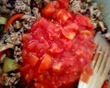 A picture of step 3 of My Chilli Beef Cheese Topped Meatloaf. 😎.
