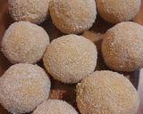 Foto del paso 6 de la receta: Bombas de papa y batata rellenas (Horno)