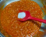 A picture of step 5 of Vadi Subzi.